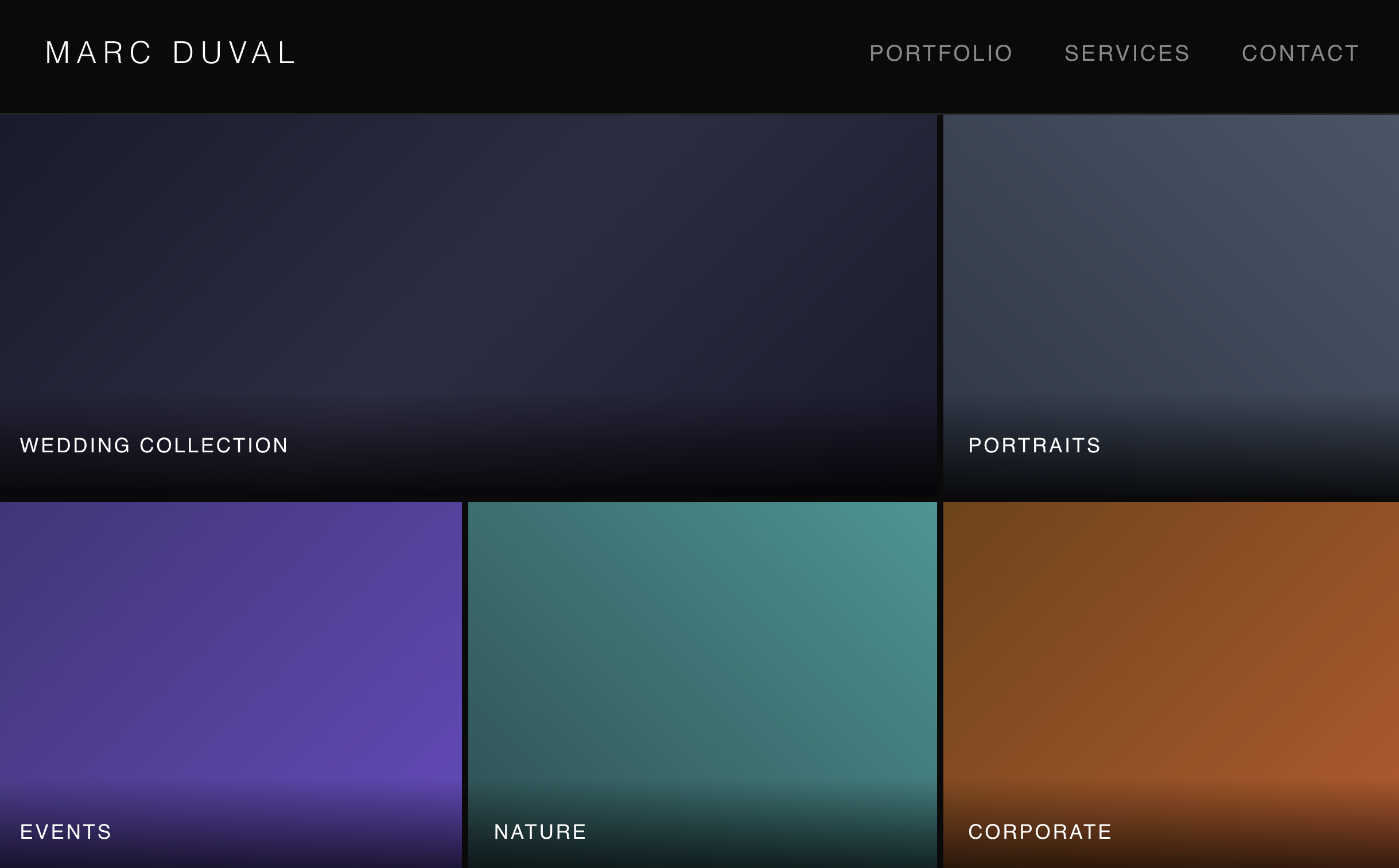 Photographer Portfolio Website